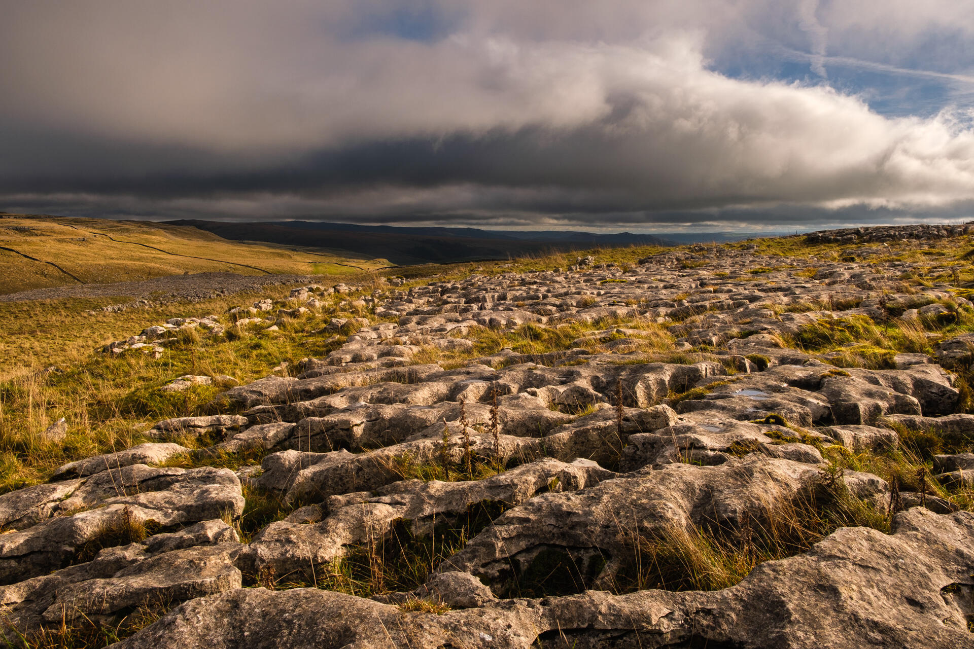 Silver Lining Ing Scar, Malham Moor